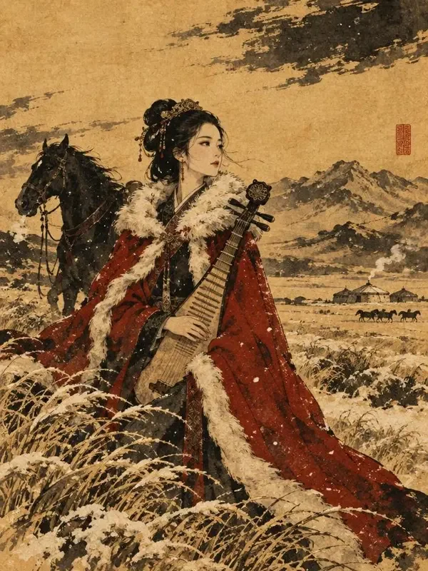 《昭君出塞》封面 - 黄果短剧汉历史短剧