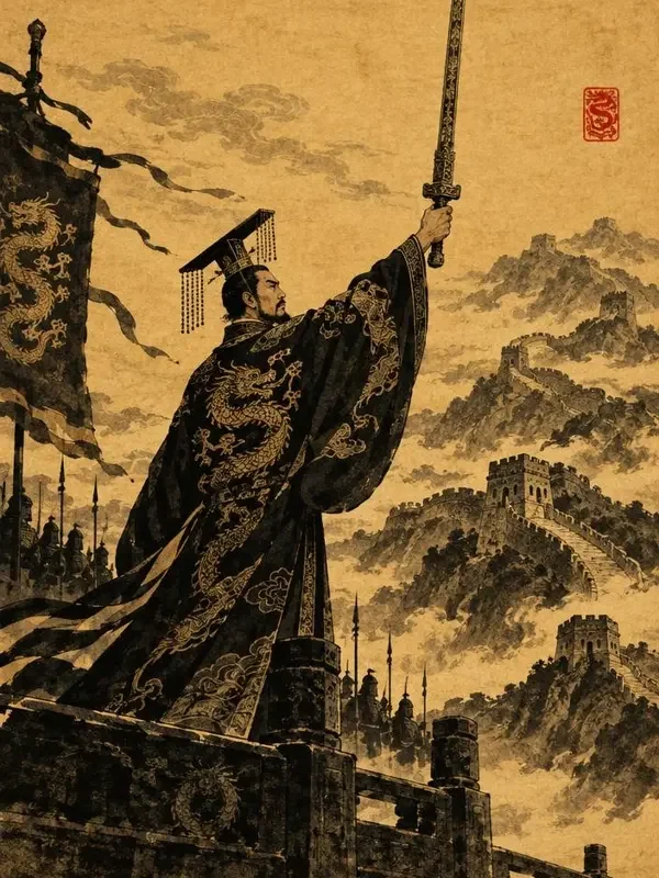 《秦始皇》封面 - 黄果短剧秦历史短剧